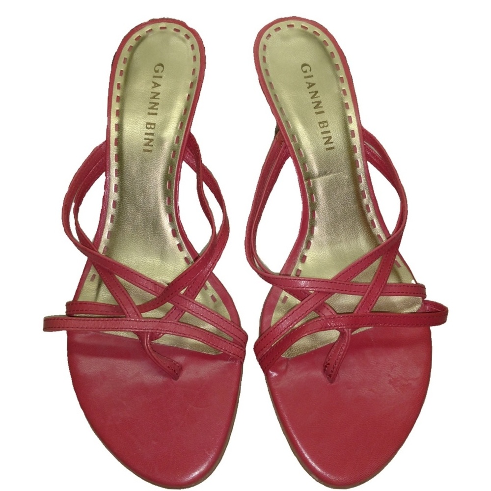 Gianni Bini Strappy Heeled Sandals, Pink